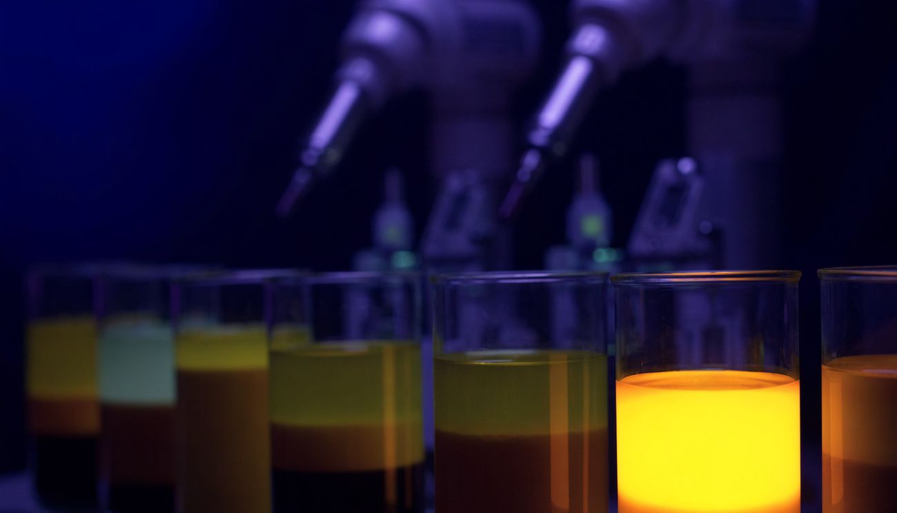Pigment dispersions under test in the Turbolux laboratory