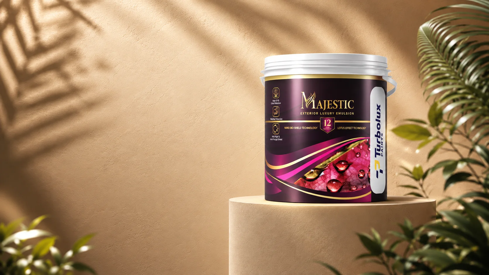 Turbolux Majestic High-Sheen Exterior Emulsion