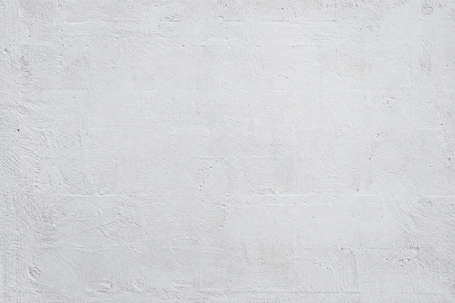 High opacity &mdash; the primed surface burying the old wall beneath it