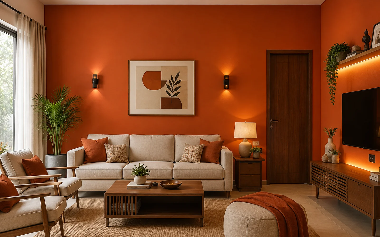 Living room in Kumkum Night