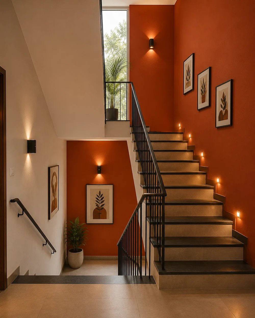 Stairwell in Kumkum Night