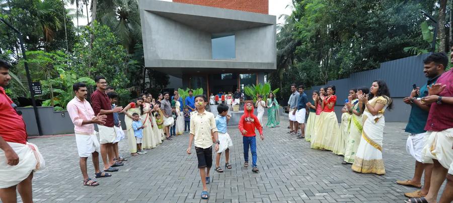 Onam celebrations at the Turbolux campus