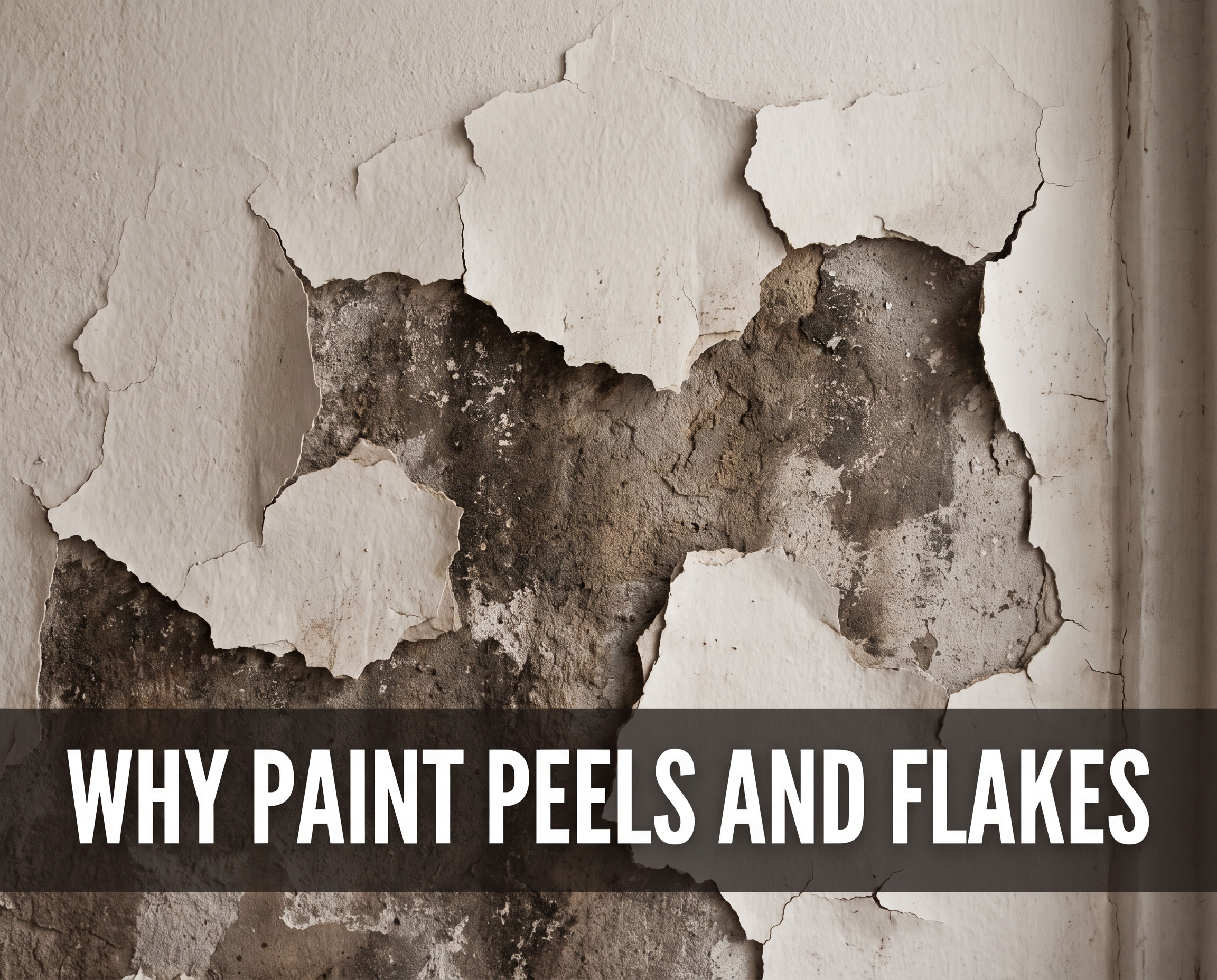 WHY PAINT PEELS AND FLAKES