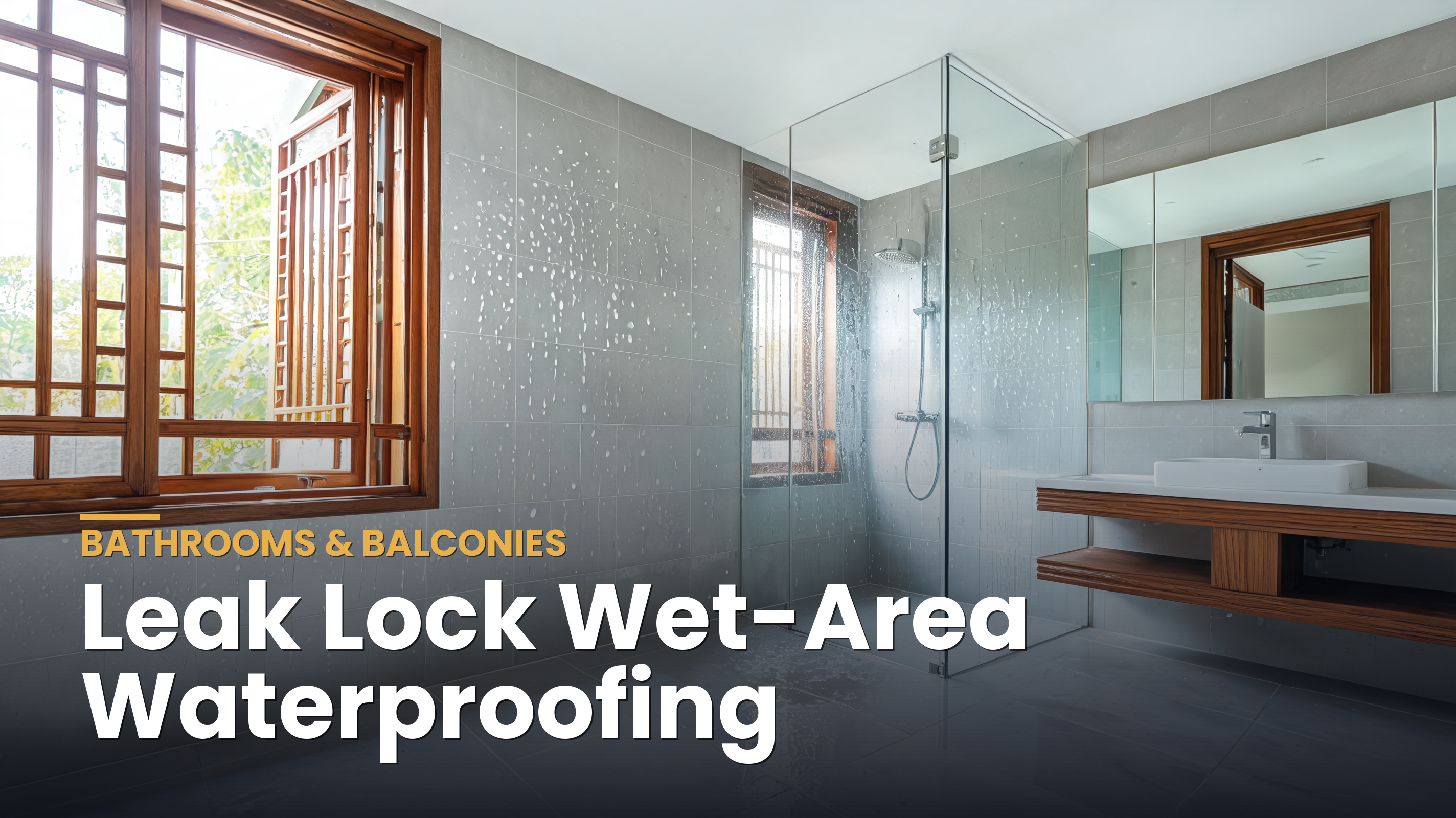 Leak Lock 2-Pack waterproofing for bathrooms kitchens and balconies
