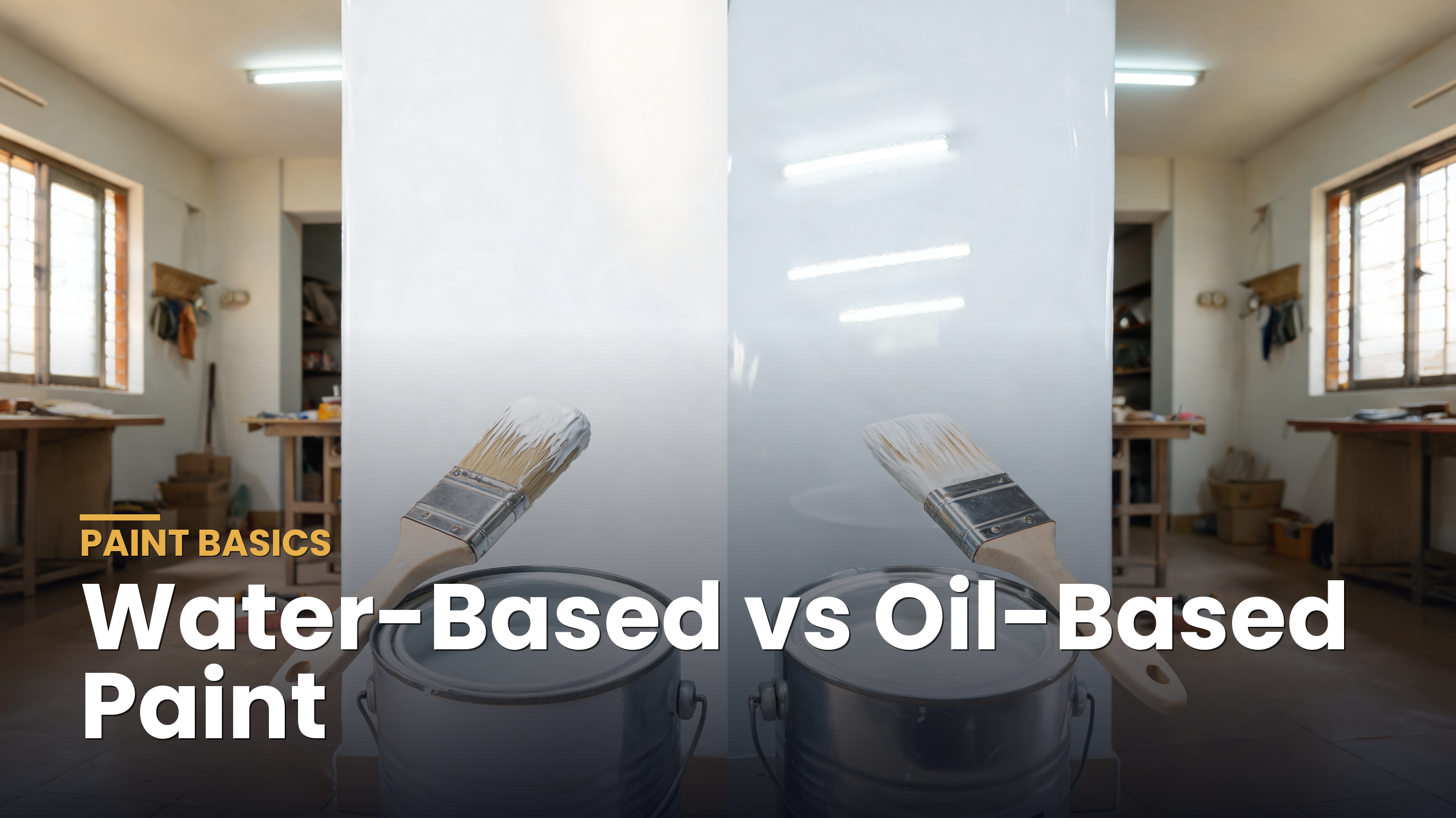 Water-based vs oil-based paint, Turbolux guide